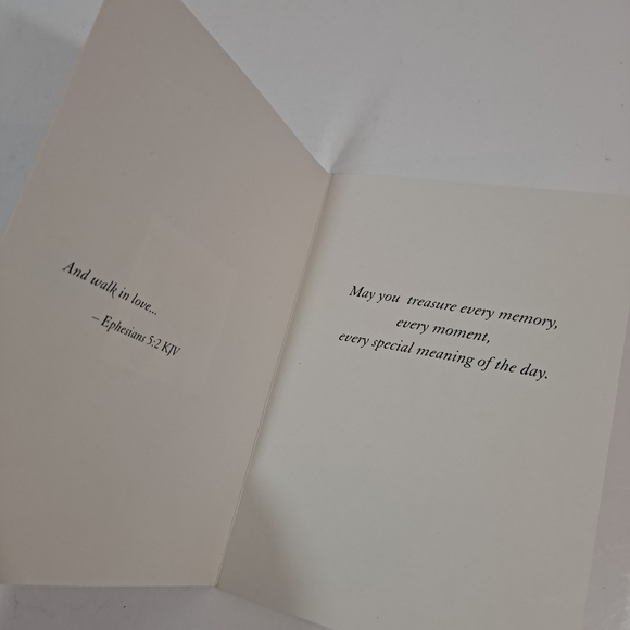 Lawson Falle Inspirational Cards Couples Scripture Floral W/Envelopes Set Of 8 - Picture 4 of 12